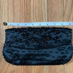 Vintage beaded evening back